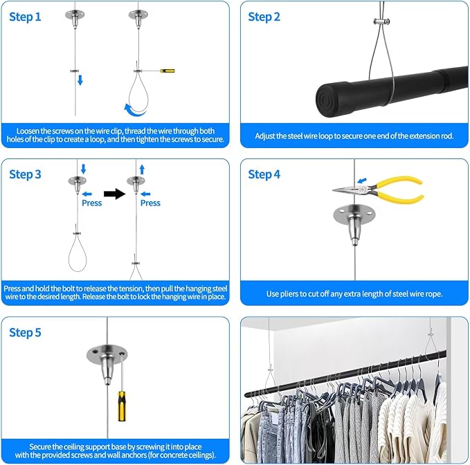Supforce 2 Pack Ceiling Support - Image 4