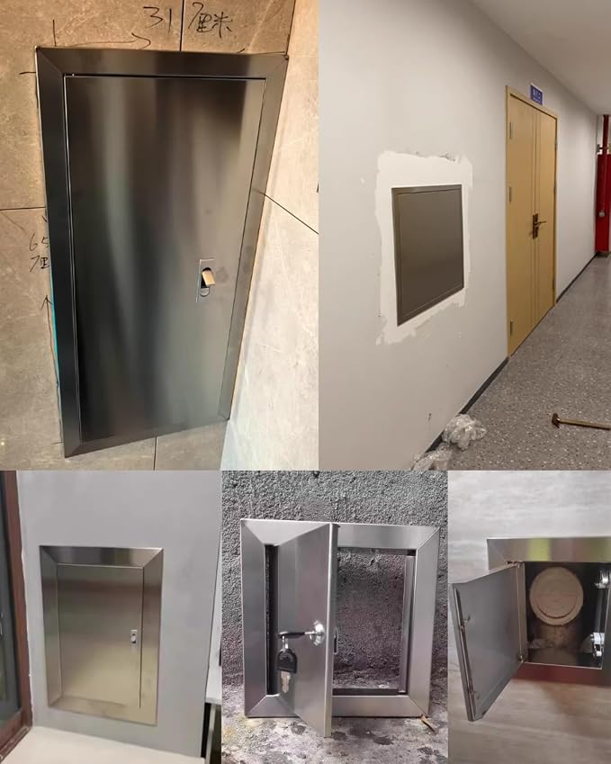 Metal Floor Access Panel for Plumbing Inspection, Shower Valve Cover, Durable - Image 2
