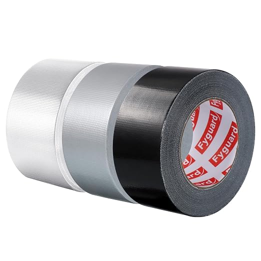 3 Pack Colored Duct Heavy Tape 2IN x 60Yd Total Waterproof Duct Tape | All by Fyguard