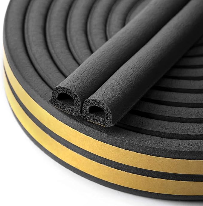 CloudBuyer Door & Window Weather Stripping, Soundproof Insulation Seal Strip by CloudBuyer