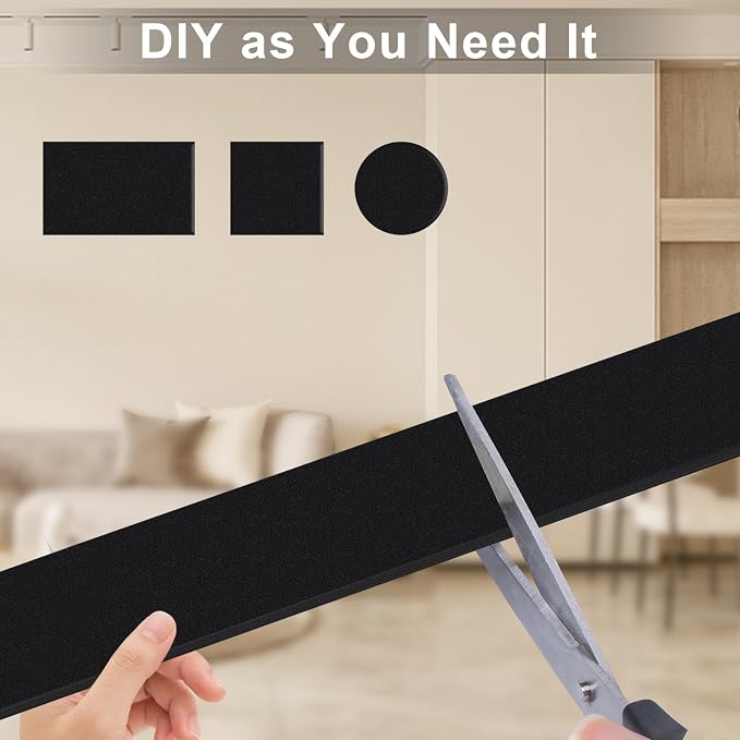 Extra Wide Foam Tape for Doors & Windows, Strong Adhesive 2x1/4In | Blocks - Image 8