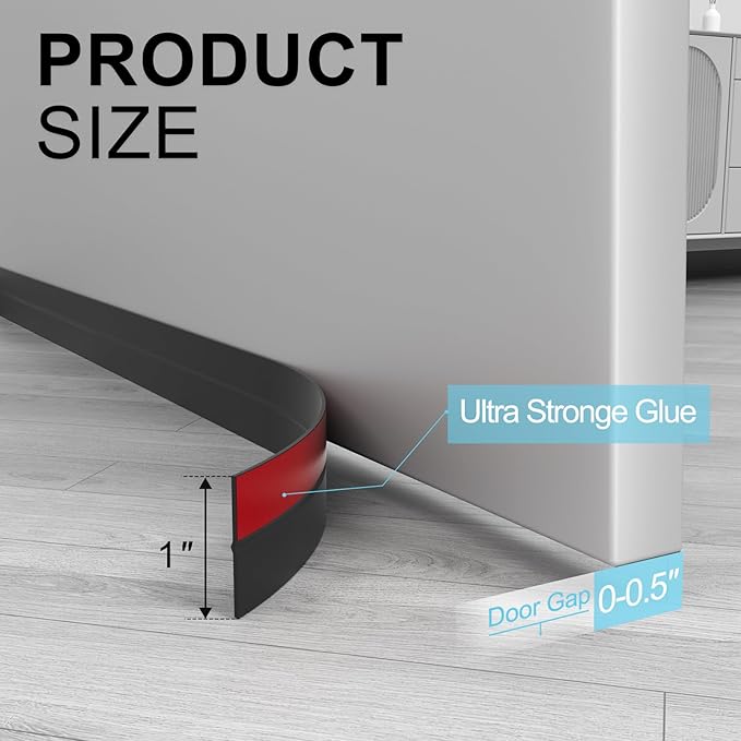 Elvone Weather Stripping Door Seal - Image 2