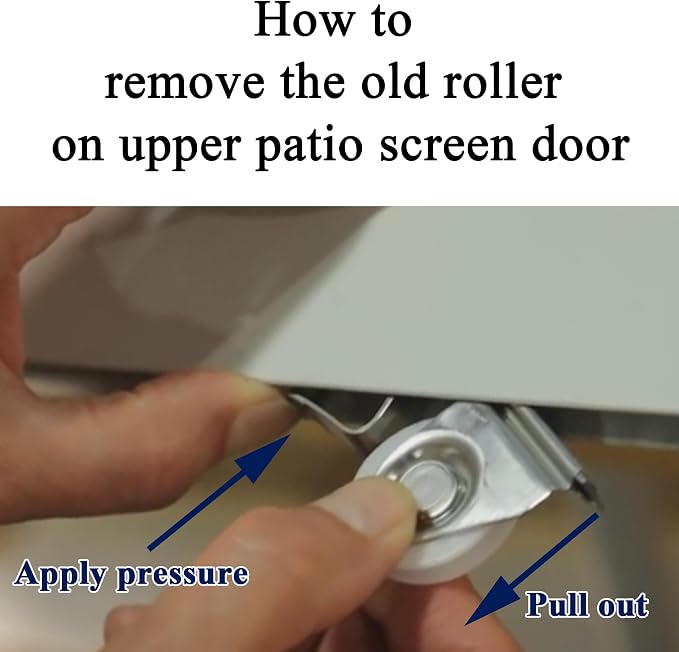 Combo Sliding Screen Door Upper + Lower Roller Assembly Fits Andersen Part - Image 6