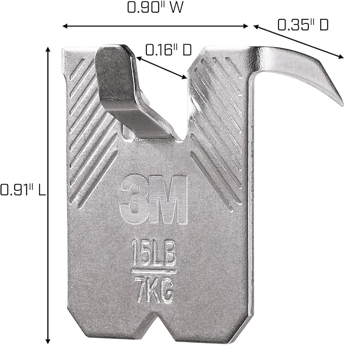 3M CLAW 15 lb. Drywall Picture Hanger - Image 5