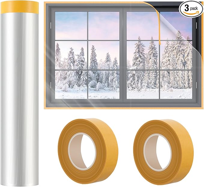 63'' x 197'' Window Insulation Kit, Window Insulation by WelcometoUJG%EF%BC%81