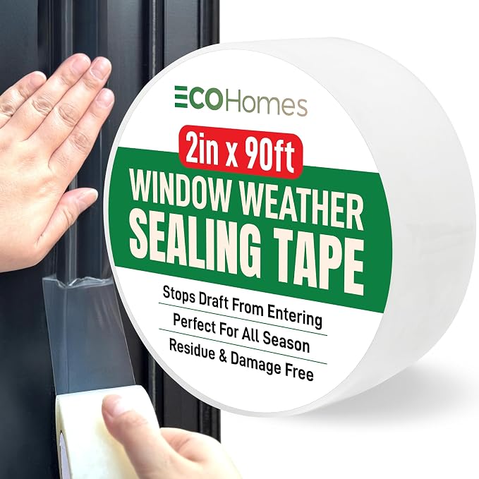 ECOHomes Window Weather Sealing Tape | Weather Stripping Tape, To Stop Drafts by ECOHomes