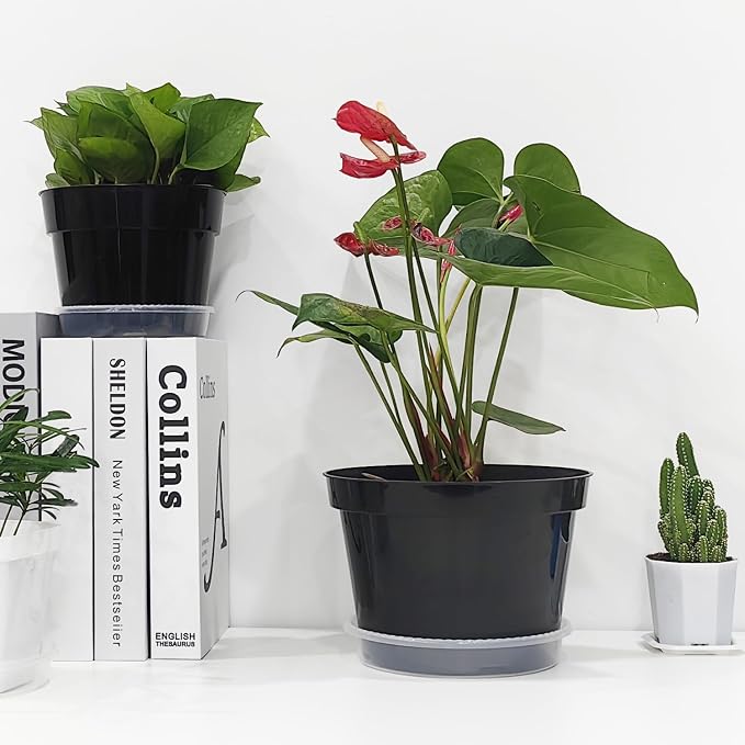 RooTrimmer 12 Pack Plant Pots, 8 Inch Plant Planter - Image 5