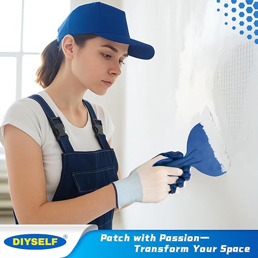 DIYSELF 21 Pack Drywall Repair Kit, 14 Mesh Patches, Wall Patch Repair Kit | 14 - Image 2