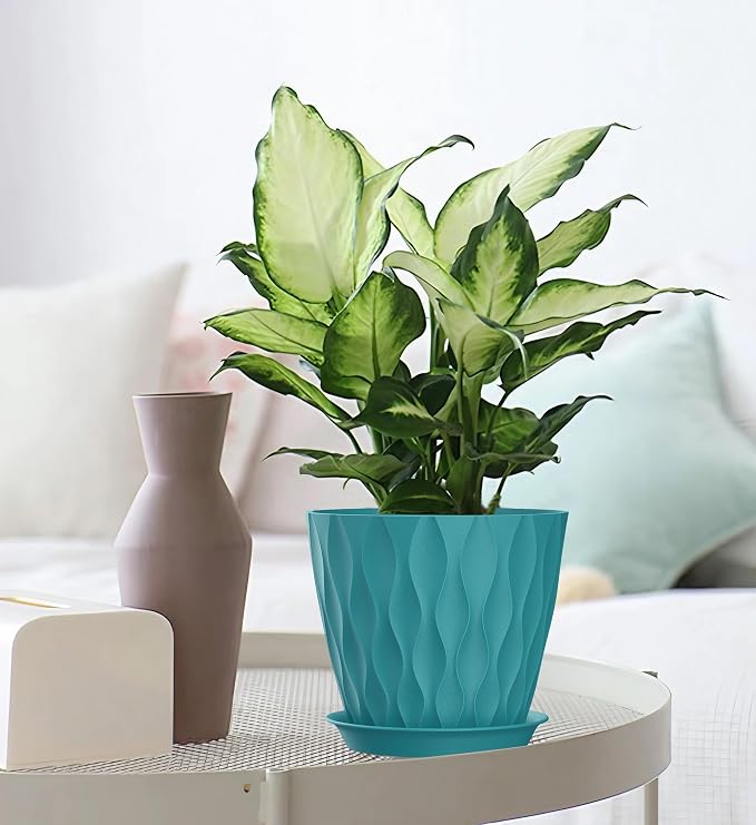 4/4.5/5/5.5/6/6.5/7 Inch Plant Pots, 7 Pack Flower Pots - Image 4