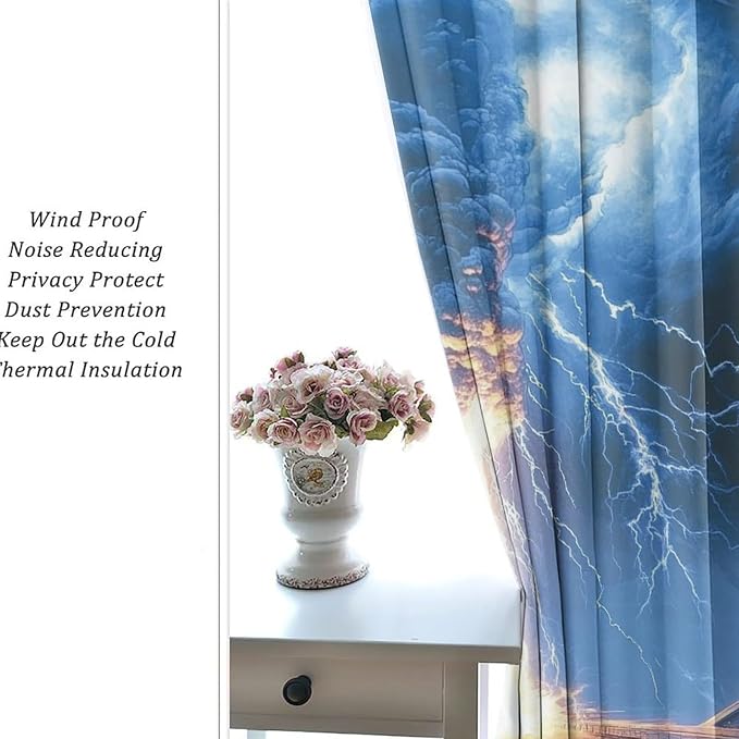 Tornado Lightning Blackout Curtains - Image 6