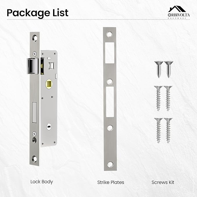 Storm Door Mortise Lock Body, Mortise Lock Replacement Parts | - Image 6
