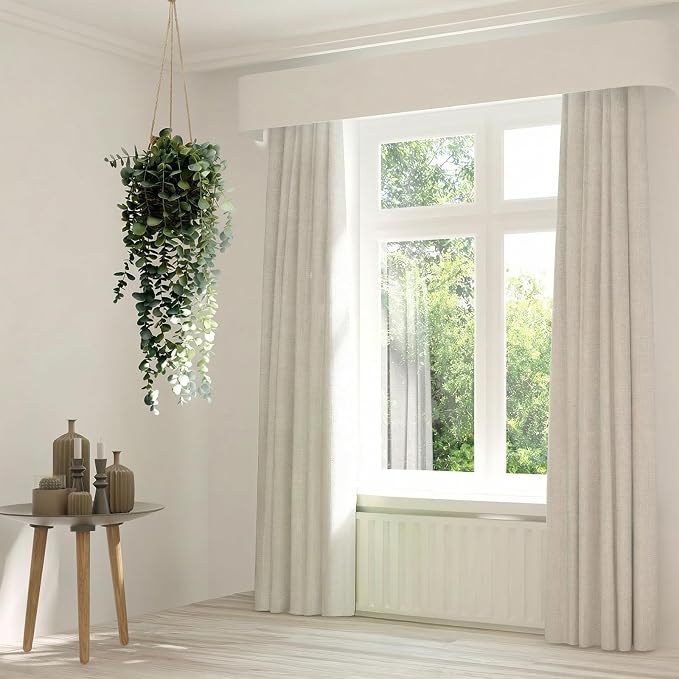 Artificial Hanging Plants in Woven Basket - Image 6