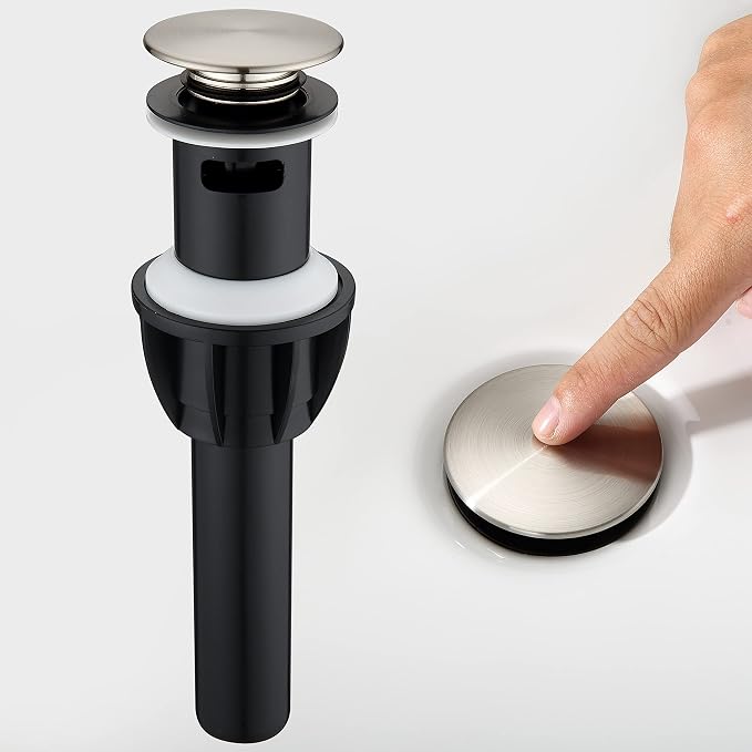 TIORIY Pop Up Bathroom Sink Drain by TIORIY