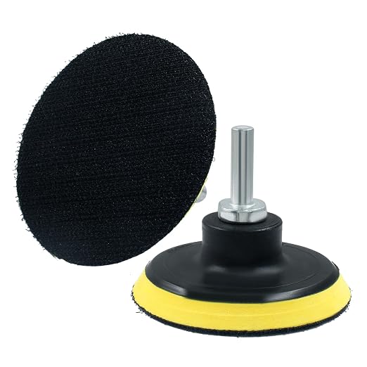Luomorgo 3 Inch Hook & Loop Backing Pad Orbital Sander Polisher | Sanding Pad - Image 5