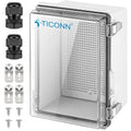TICONN Outdoor Electrical Box Waterproof, ABS IP67 Junction Box Enclosure | by TICONN