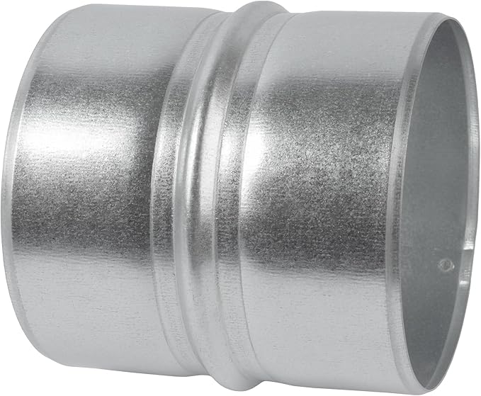 Vent Systems 4'' Inch Galvanized Steel Duct Connector by VentSystems