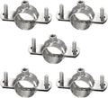 HARFINGTON 5pcs 201 Stainless Steel 1"/25mm Split Ring Pipe Hanger Pipe Strap by HARFINGTON
