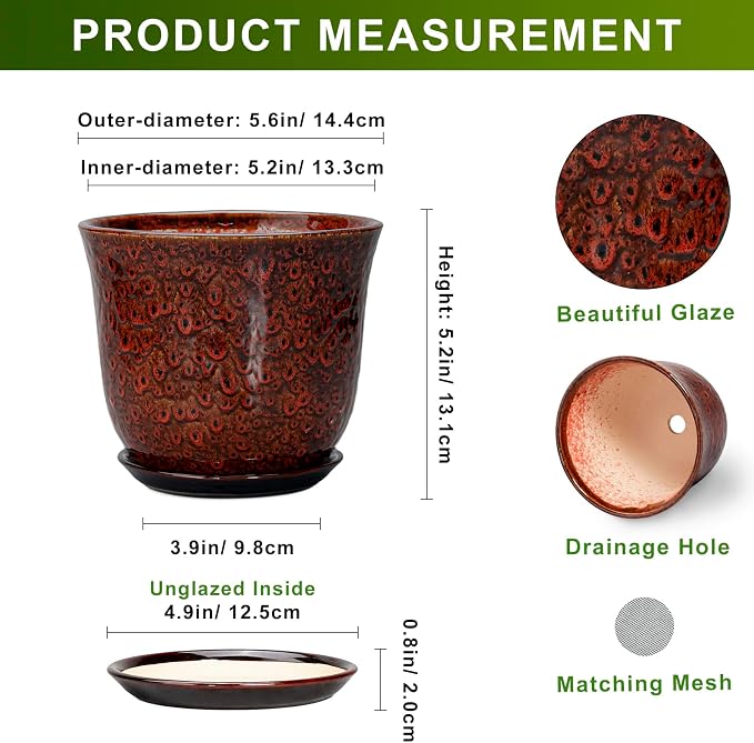 Ceramic Plant Pots - Image 2