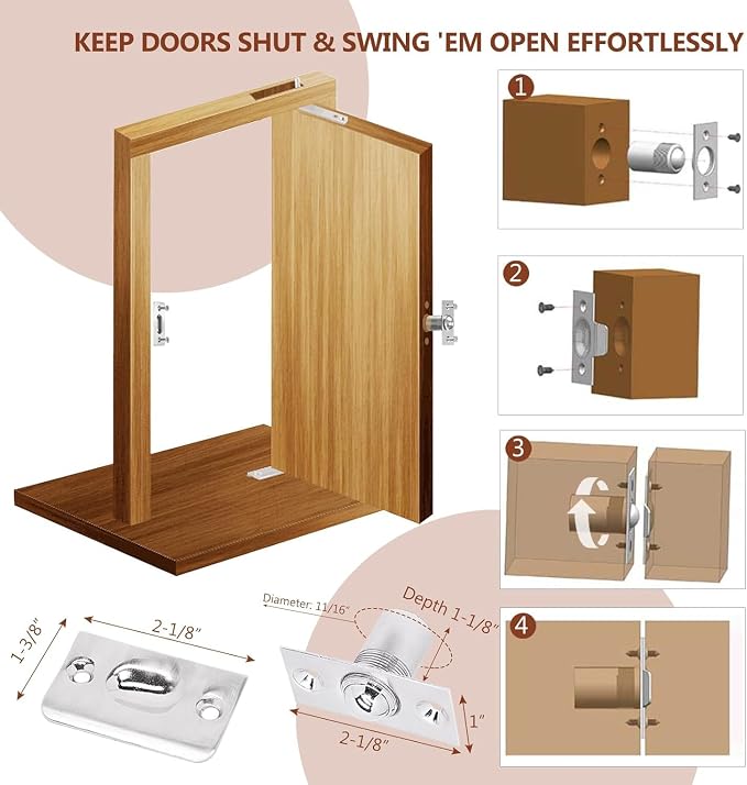 Heavy Duty Pivot Hinge Set - Image 6