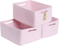 MiniArk Large Storage Baskets for Shelves, Baby Nursery, Toy Baskets Box by MiniArkStorageBasketsHome