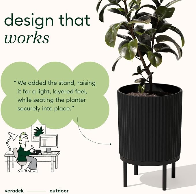 Veradek Demi Series Raised Planter - Image 5