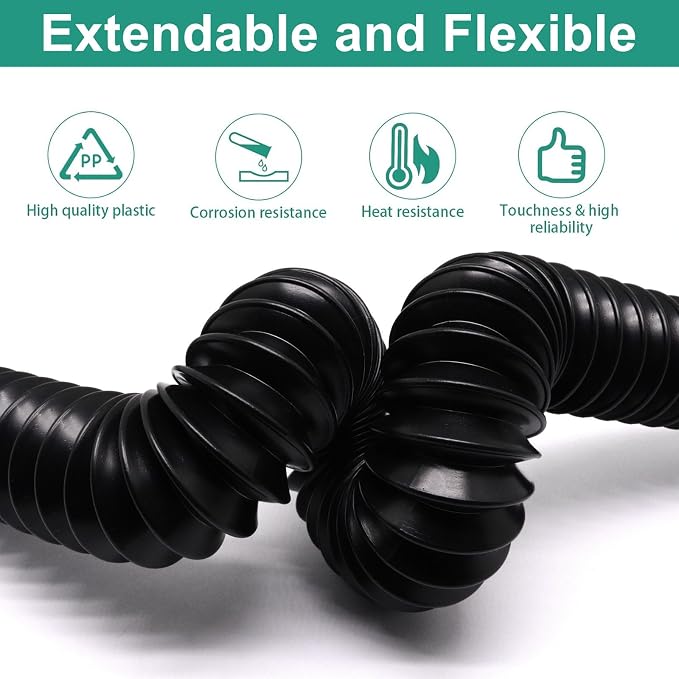 Bathroom Sink Drain Kit, Sink Drain Pip Kit - Image 3