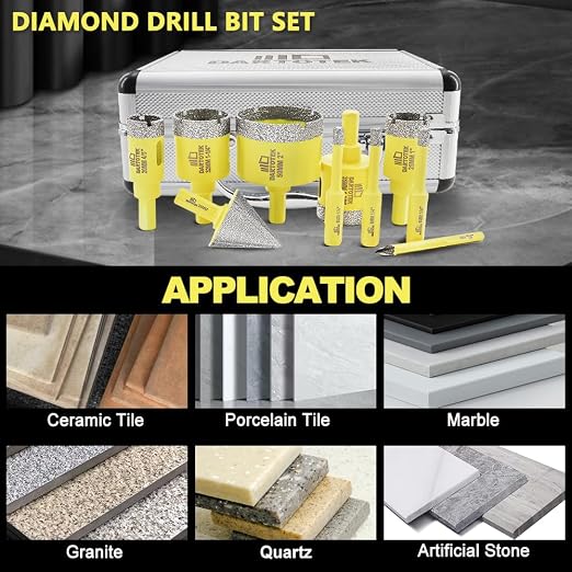 Diamond Core Drill Bits Set 10PCS - Image 2