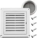 4 Inch Outside Dryer Vent Cover Hood by Funmit