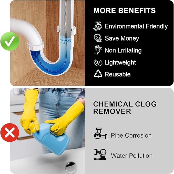 POPULO 20V Cordless Electric Drain Snake, 25Ft Replaceable Cable - Image 6