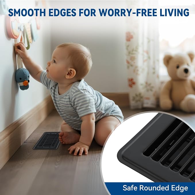 6" x 12" Floor Register Vent Covers 2-Pack - Image 4