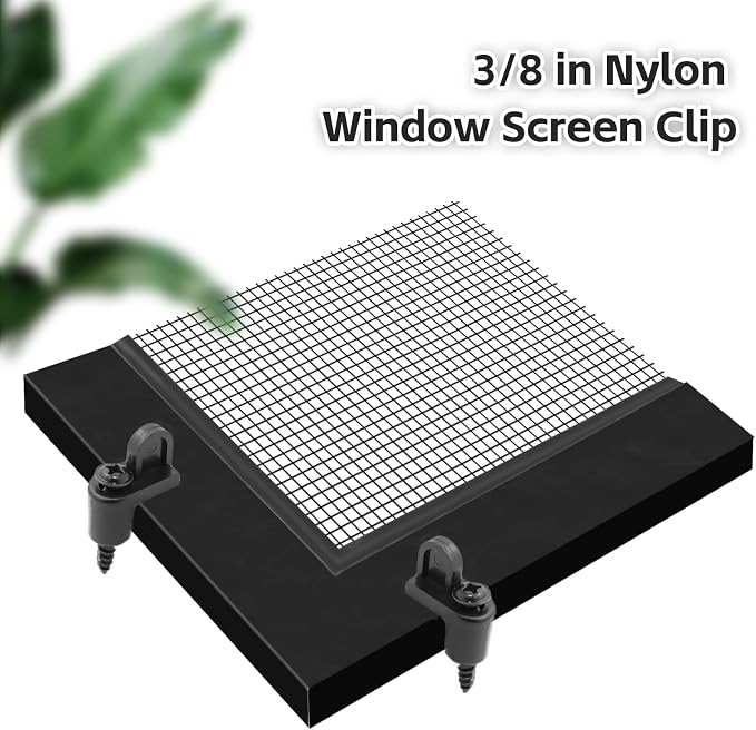 fallingstar 3/8 Inch Offset Window Screen Clips - Image 4