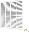 Fancat 24x24 Duct Opening | Steel Return Air Grille | Vent Cover Grill by SmarterAirBetterLiving