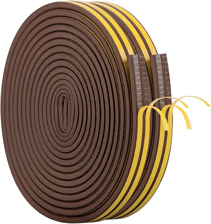 CloudBuyer Door Weather Stripping, Soundproof Insulation Seal Strip by CloudBuyer