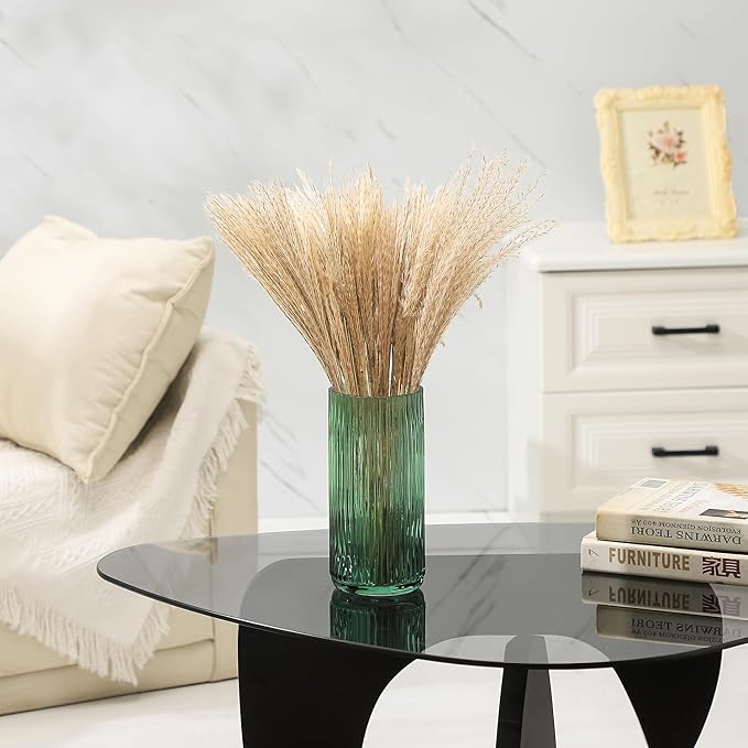 Ribbed Glass Vase, Flower Vases - Image 6
