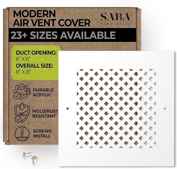 SABA Home Decor Air Vent Cover Grille by SABAHomeDecor