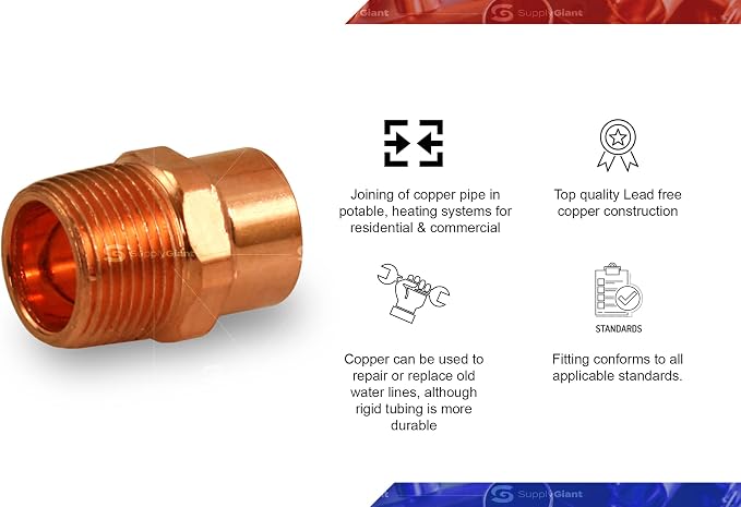 Supply Giant DDNA0034 Male Adapter Fitting - Image 2
