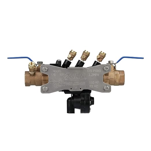 Zurn Wilkins 1-375 1" 375 Reduced Pressure Principle Backflow Preventer - Image 3