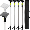 10 FT Dust Barrier Poles for Construction & Home Renovation by FunctionMeetsHumanity
