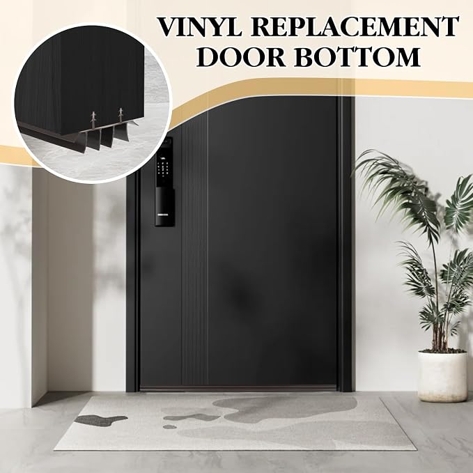 2 Pcs 36 Inch 90CM Exterior Door Sweep - Image 6