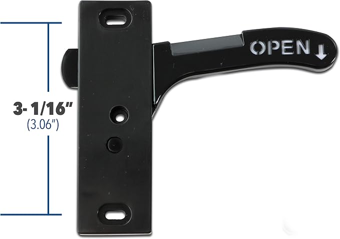 RV- Screen Door Latch Right Hand Handle Kit - Image 3