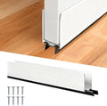 1" x 32" White Aluminum Storm Door Sweep Replacement Weatherproof Bottom Seal by BSFRNF