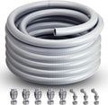 Liquid Tight Conduit 3/4inch 50FT, Flexible Non-Metallic Liquid Tight Flex by AISIMEE