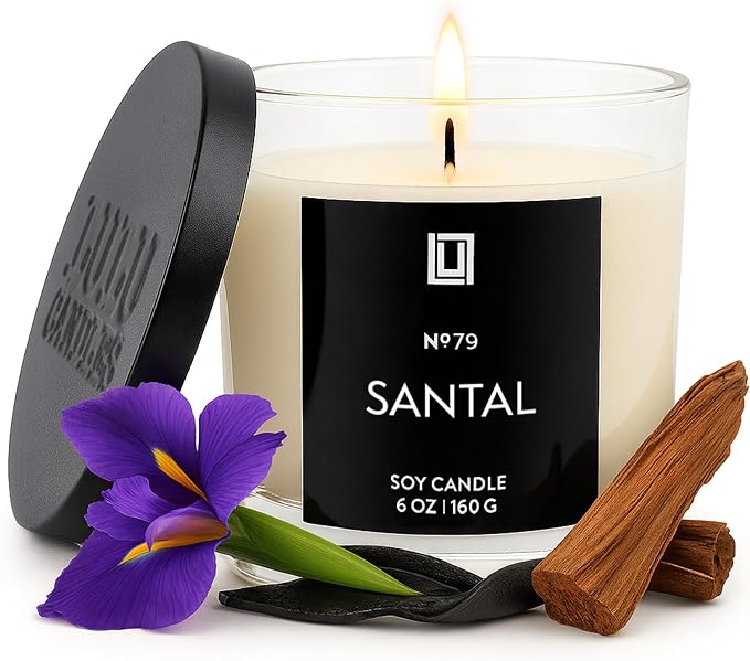 Lulu Candles Soy Blend Jar Candle, 6 Oz. | Highly Scented Premium, Giftable Box by LULUCANDLES