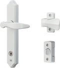 Ideal Security ML Storm Door Lever Handle, Keyed Deadbolt, 2 Posts by IdealSecurityInc