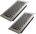 Howeall 4x8 Inches 2 Pack Heavy Duty Walkable Floor Register by Howeall