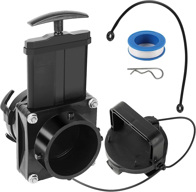 TonGass 3" RV Waste Valve Body by TonGass
