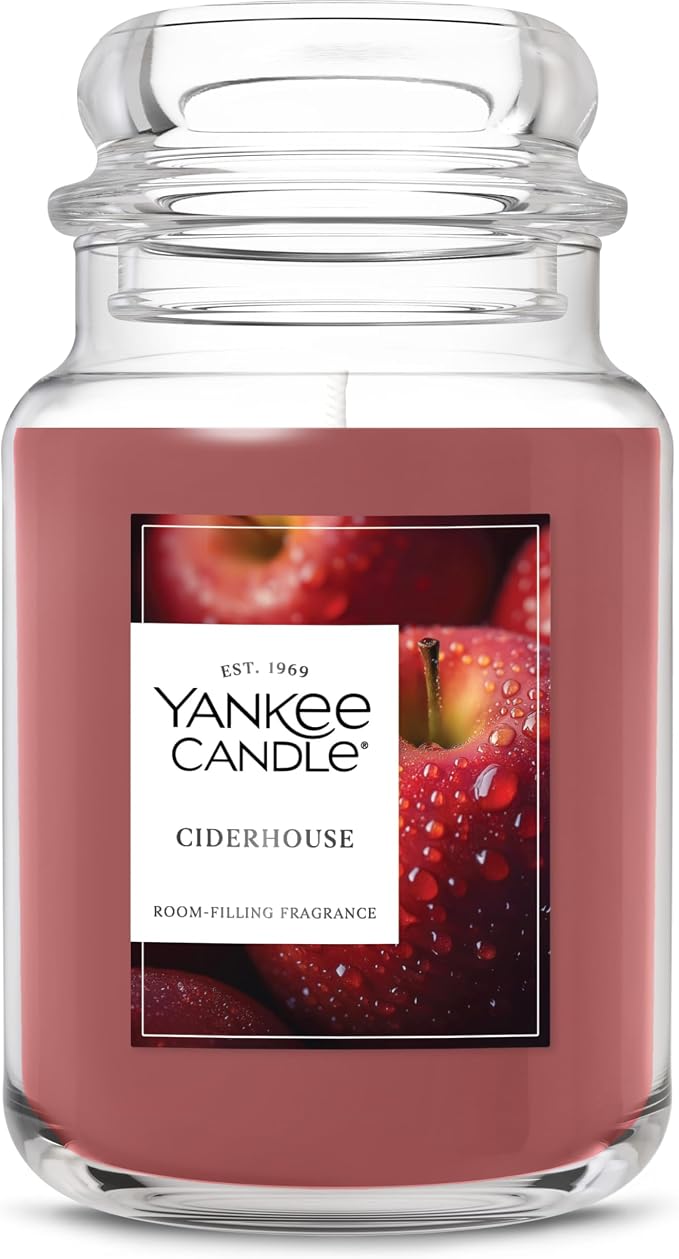 Yankee Candle Ciderhouse, Holiday Scented Candle, 22oz Large Jar by Unknown