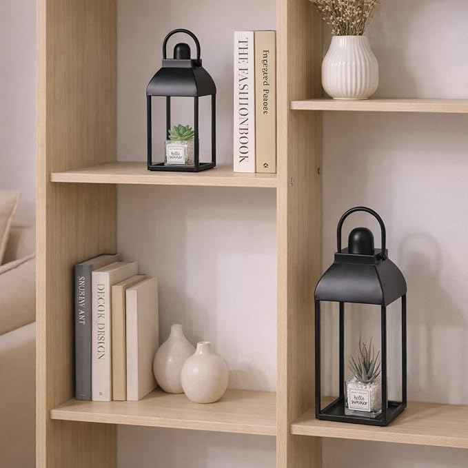 Lanterns Decorative Outdoor Indoor, Front Porch, No Glass - Image 5