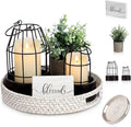 Modern Rustic Farmhouse Candle Lantern Set of 5 by Mumufy