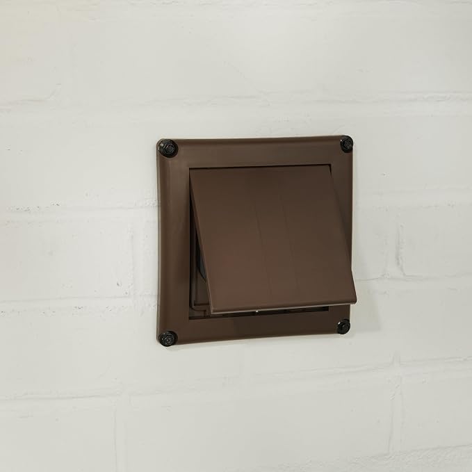 EverSafe 4" Dryer Vent Cover for Exterior Wall Vent Hood Outlet, Auto Airflow - Image 3